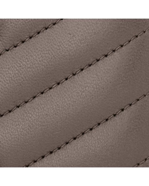 Saint Laurent Brown Cassandre Matelassé Wallet