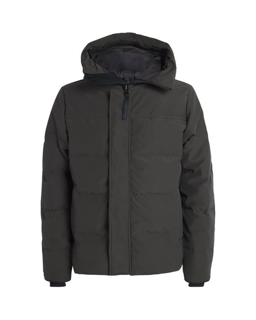 Canada Goose Black Quilted Macmillan Parka Jacket for men