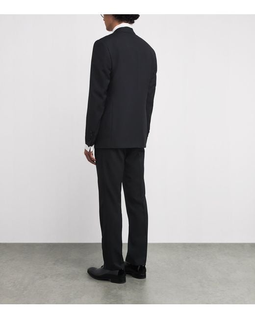 Corneliani Black Wool-Satin 2-Piece Tuxedo for men