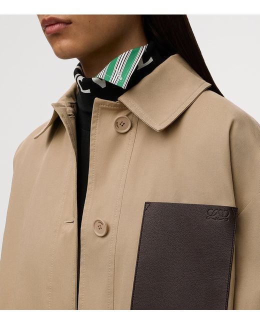 Loewe Natural Cotton Workwear Jacket