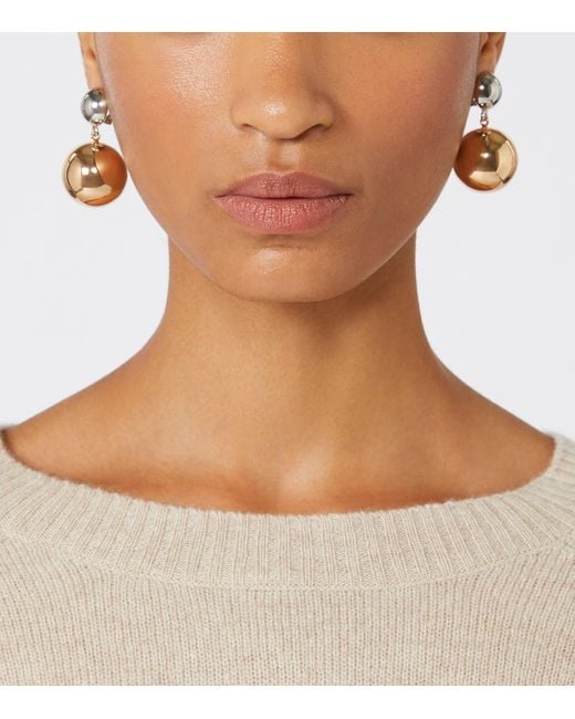 Weekend by Maxmara Natural Pasticcino Bag Earrings