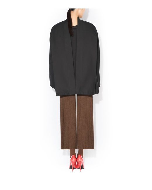 Alaïa Blue Cotton Poplin Reverse Jacket