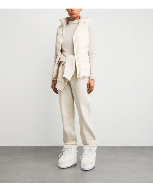 Canada Goose White Water-Repellent Down Clair Gilet