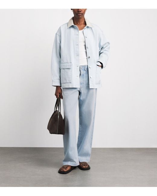 Agolde Blue X Maria Mcmanus Wide-Leg Jeans