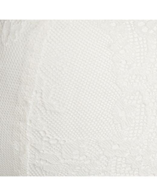 Aubade White Moulded Danse Des Sens Plunge Bra