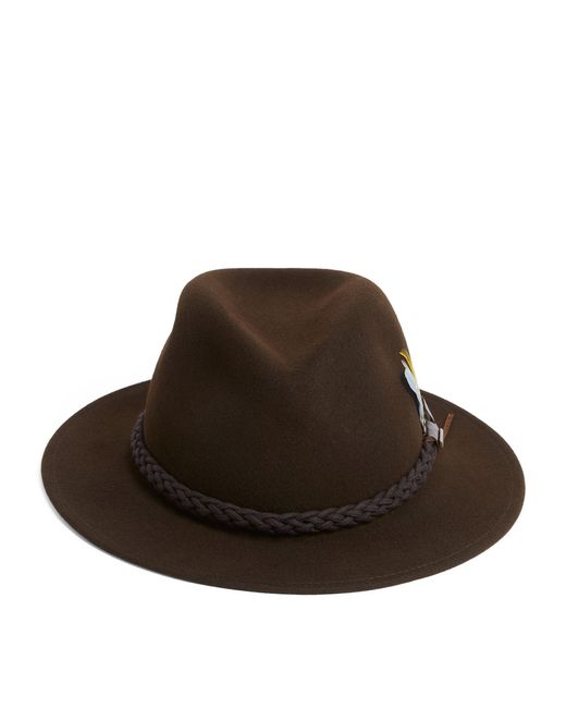 Stetson Brown Newark Traveller Hat for men