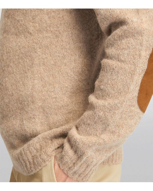 Polo Ralph Lauren Natural Alpaca-blend Crew-neck Sweater for men
