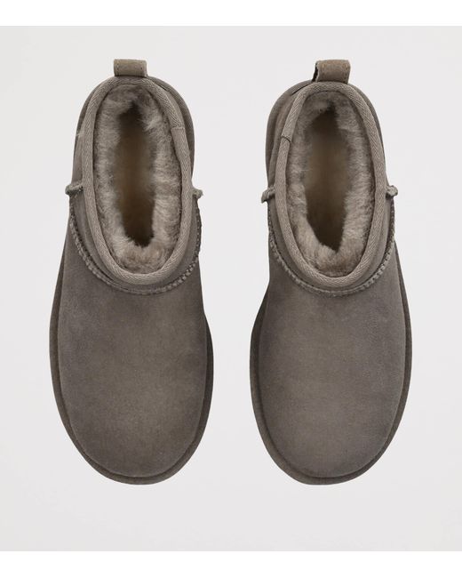 Ugg Brown Classic Ultra Mini Boots