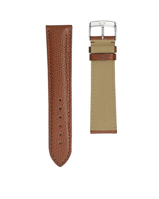 Jean Rousseau Brown Leather Classic 3.5 Watch Strap (14mm)
