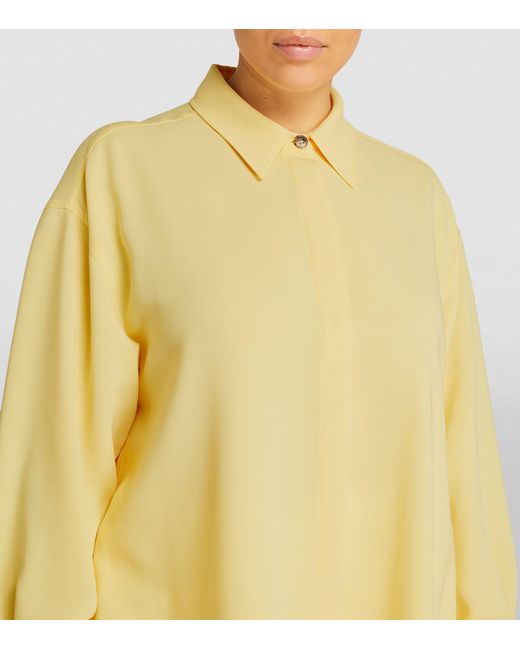 Marina Rinaldi Yellow Long-sleeve Shirt