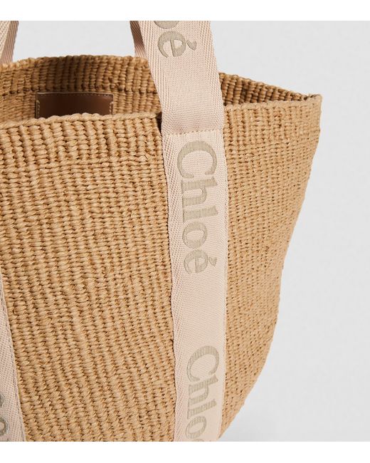 Chloé Natural Large Woody Basket Bag