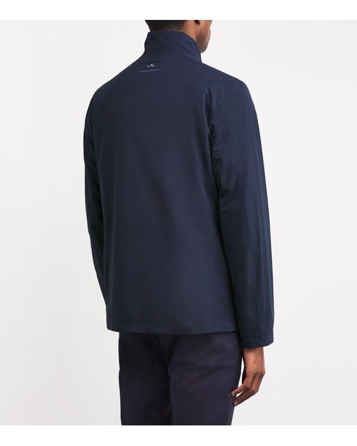 Paul & Shark Blue Reversible Typhoon Platinum Jacket for men