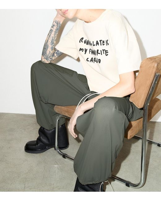 MAX&Co. Natural X Pietro Terzini Printed T-Shirt