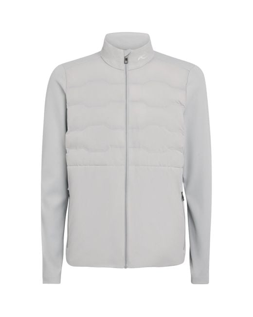 Kjus Gray Hybrid Regulator Jacket for men