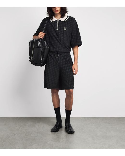 Amiri Black Ma Quad Shorts for men