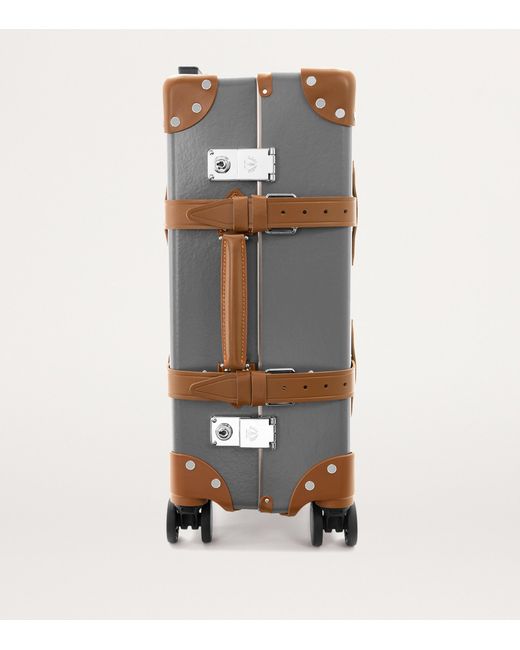 Globe-Trotter Gray Centenary 4-Wheel Suitcase
