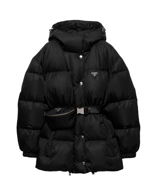 Prada Black Re-Nylon Down Jacket