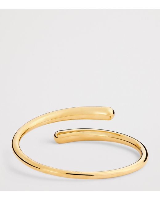 LIE STUDIO Natural Plated The Olga Bangle