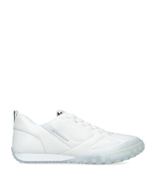 Givenchy White Leather Glide Sneakers for men