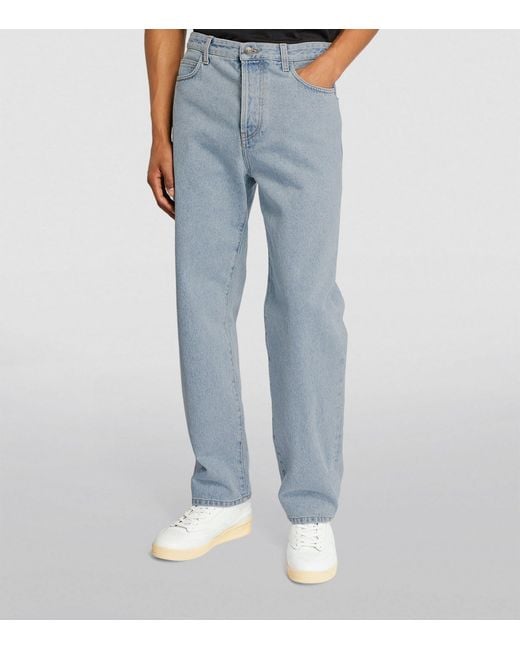 The Row Blue Morton Straight Jeans for men