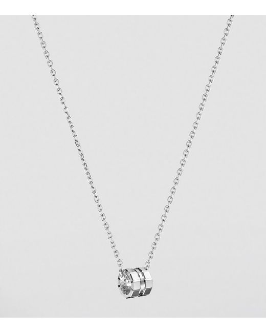 Chopard Metallic Ice Cube Necklace
