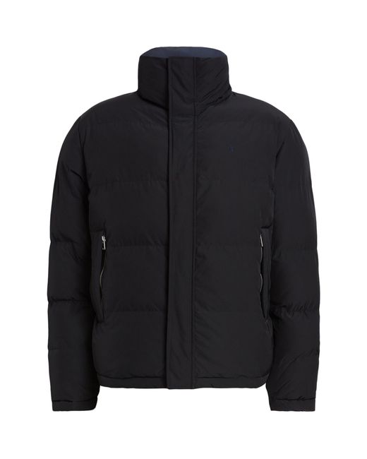 AllSaints Black Reversible Novern Puffer Jacket for men