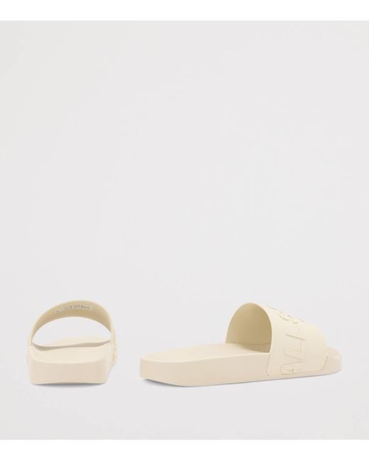 AllSaints Natural Logo Biggy Slides