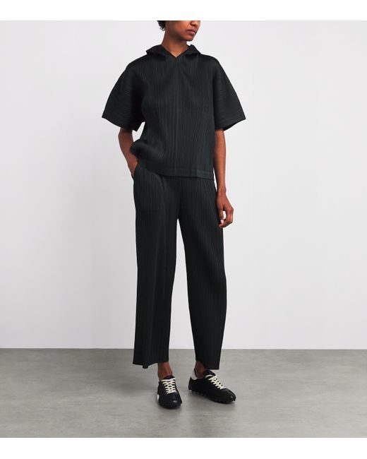 Pleats Please Issey Miyake Monthly Colors August Top in Black | Lyst