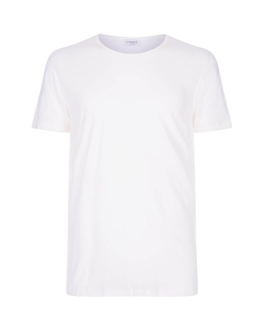 Zimmerli of Switzerland White '286 Sea Island' Tank Top for men