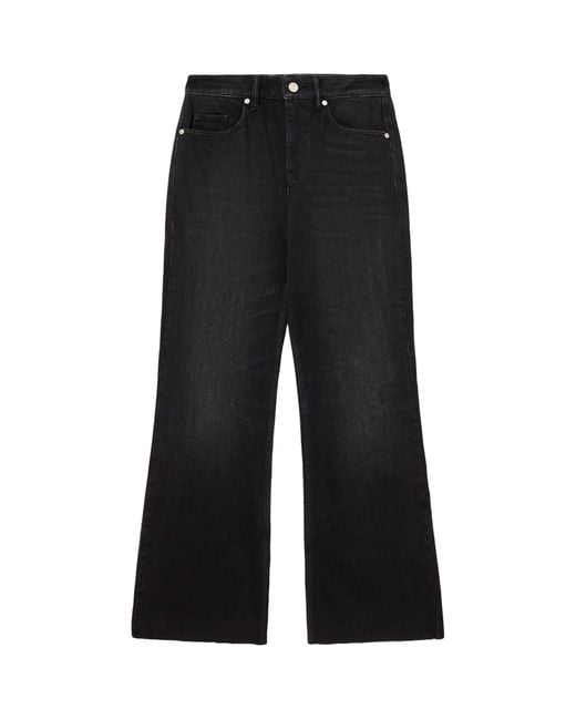 AllSaints Black Ember Flared Jeans