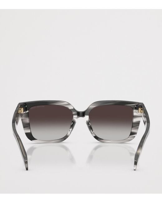 Michael Kors Gray Santo Domingo Square Sunglasses