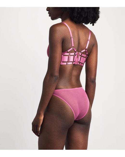 Bordelle Pink Zenna Balconette Bra