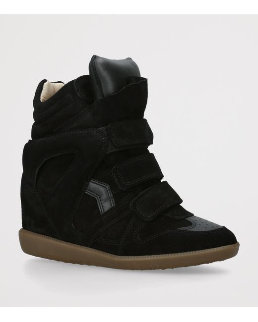 Isabel Marant Black Bekett Sneaker