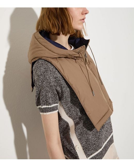 MAX&Co. Brown Reversible Gilet