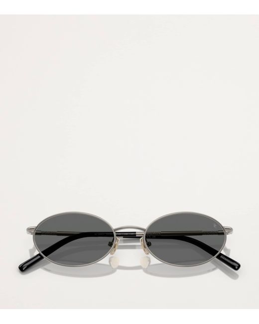 Brunello Cucinelli Gray Acetate Sunglasses