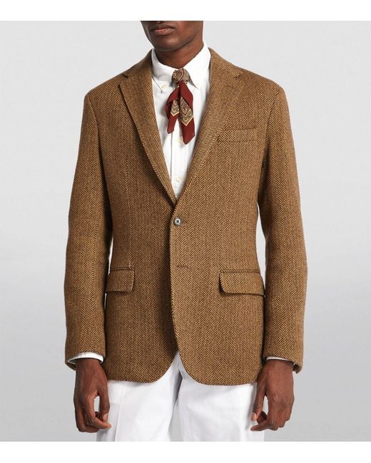 Polo Ralph Lauren Brown Silk Necktie for men