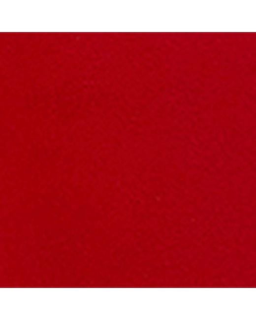Christian Louboutin Red Miss Z Botta Alta Suede Over-The-Knee Boots 100