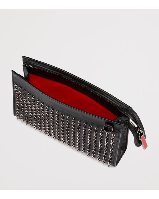Christian Louboutin Black Funky Mini Leather Cross-Body Bag