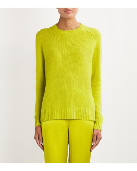 Joseph Yellow Cashmere Jumper