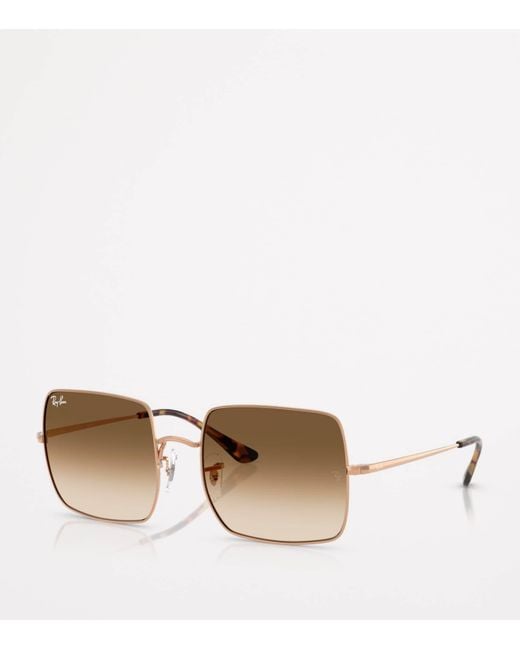 Ray-Ban Brown Rb1971 Square 1971 Classic Sunglasses for men