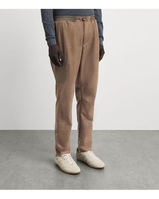 Sease Natural Wool-Cashmere Sweatpants for men