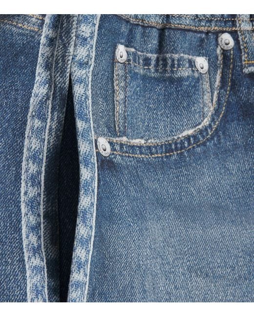 Rag & Bone Blue Miramar Terry Track Shorts