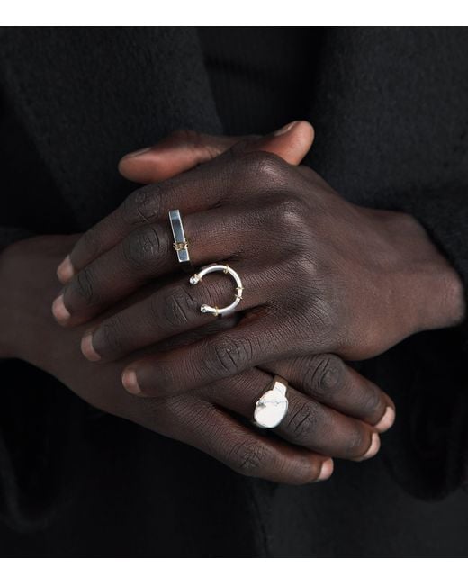 FYR Natural Sterling And Purity 2.0 Ring for men