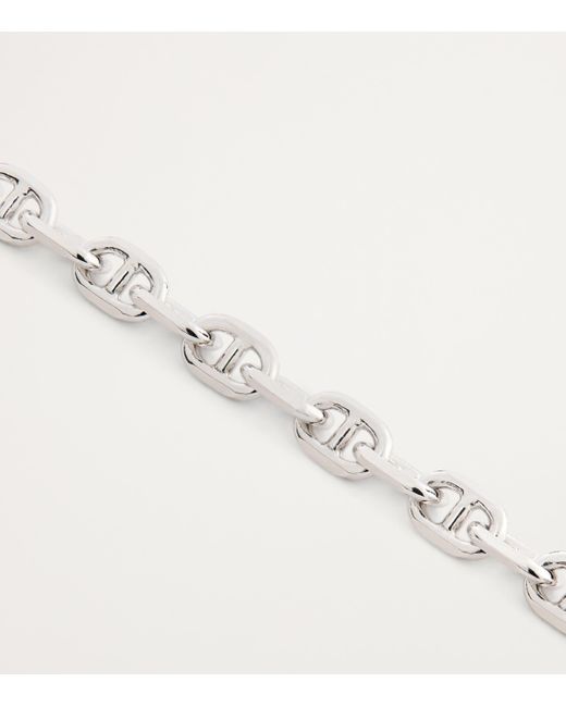 Tom Wood Metallic Sterling Cable Bracelet for men