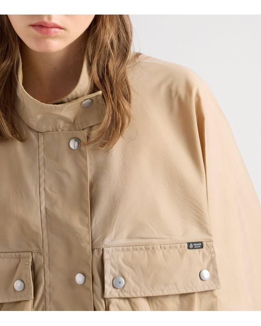 Prada Natural Washed Re-Nylon Jacket