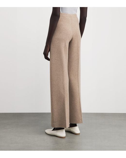 Lafayette 148 New York Natural Cashmere-Blend Trousers