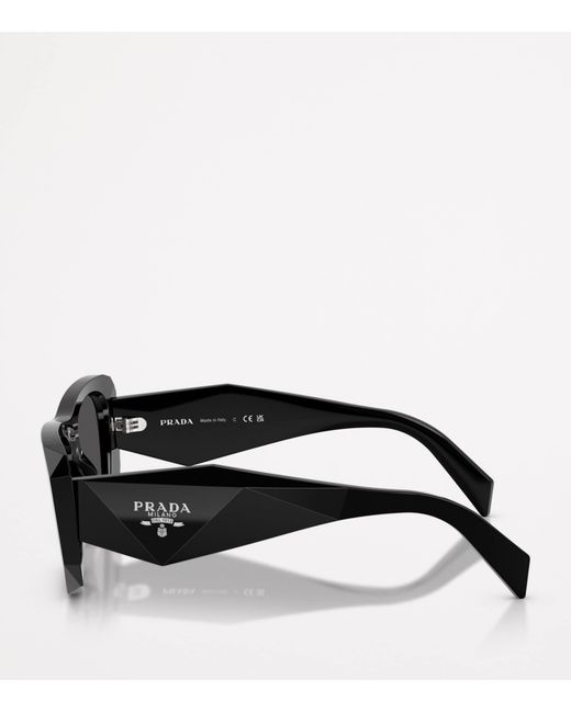 Prada Black Acetate Pr B18S Sunglasses