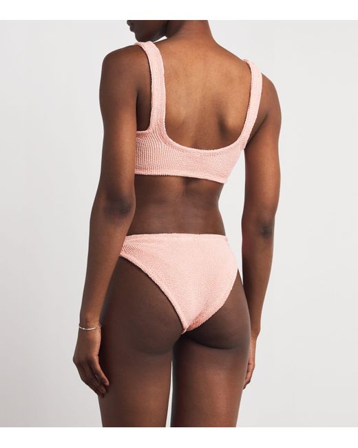 Hunza G Pink Julia Pearl Bikini
