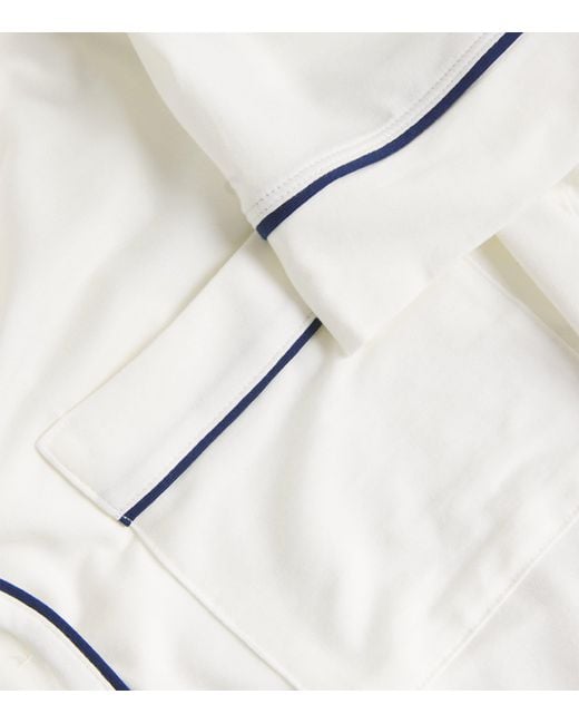 Eberjey White Gisele Shorts Pyjama Set
