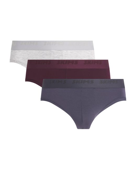 Skims Purple Stretch Briefs for men